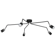 Lampy sufitowe - Żyrandol Joker czarny 5 1341 Decoland - miniaturka - grafika 1