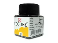 Farby i media malarskie - Farba akwarelowa płynna Talens Ecoline, 231 GoldOchre, 30 ml - miniaturka - grafika 1