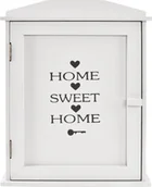 Szafki na klucze - SKRZYNKA NA KLUCZE SZARA HOME SWEET HOME - miniaturka - grafika 1