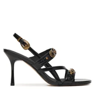 Sandały damskie - Sandały PINKO Vanda 01 SD0511 E037 Czarny - miniaturka - grafika 1