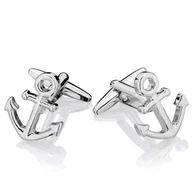 Spinki do mankietów i krawatów - Spinki do mankietów X2 Kotwice - miniaturka - grafika 1