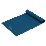 Maty do ćwiczeń - Gaiam Mata do jogi Gaiam Essentials Navy z paskiem 63314 6 mm MATA_GAIAM_63314 - miniaturka - grafika 1