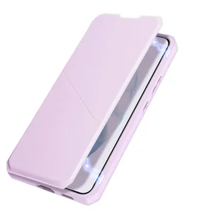 Dux Ducis Skin X kabura etui pokrowiec z klapką Samsung Galaxy S22+ (S22 Plus) różowy - Etui i futerały do telefonów - miniaturka - grafika 7