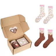 Skarpetki męskie - ZOOKSY Skarpetki Świąteczne Męskie WARM WINTER Best Couple, 41-46 - miniaturka - grafika 1