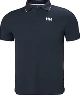 Koszulki męskie - Helly Hansen Koszulka męska Kos Polo Navy r. L - miniaturka - grafika 1