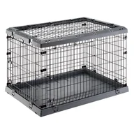 Sprzęt podróżny i transportery dla psów - Ferplast klatka transportowa Superior - Szer. x głęb. x wys.: 107 x 77 x 73,5 cm - miniaturka - grafika 1