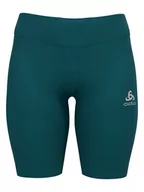 Spodnie sportowe damskie - Odlo Szorty "Essential Soft" w kolorze niebieskim do biegania - miniaturka - grafika 1