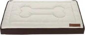 Legowiska dla psów - Legowisko ortopedyczne materac dla psa Welsti beżowy kość M 70x50 antypoślizgowy - miniaturka - grafika 1