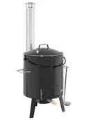 Paleniska ogrodowe - Stalowy kociołek z paleniskiem L3-R70 - miniaturka - grafika 1