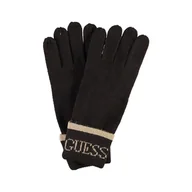 Rękawiczki - Męskie Rękawice GUESS VEZZOLA GLOVES AM8864WOL02-BLA – Czarny - miniaturka - grafika 1