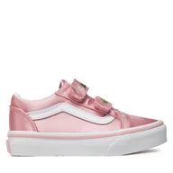 Buty dla dziewczynek - Tenisówki Vans Old Skool V VN000CYDBJ11 Różowy - miniaturka - grafika 1
