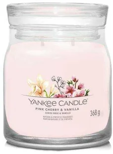 YANKEE CANDLE Świece zapachowe Pink Cherry & Vanilla 368.0 g - Świece - miniaturka - grafika 2