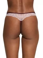 Majtki damskie - ESPRIT Damskie majtki typu tanga Big Flower Lace RCS BRZ. Stringi, Rust Brown, 38 - miniaturka - grafika 1