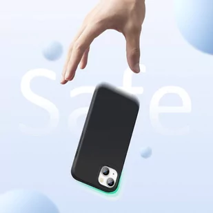 Ugreen Protective Silicone Case gumowe elastyczne silikonowe etui pokrowiec iPhone 13 mini czarny - Etui i futerały do telefonów - miniaturka - grafika 3
