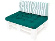 Poduszki ogrodowe - Poduszka siedzisko na meble z palet, Leo, Zielona, 120x80 cm - miniaturka - grafika 1