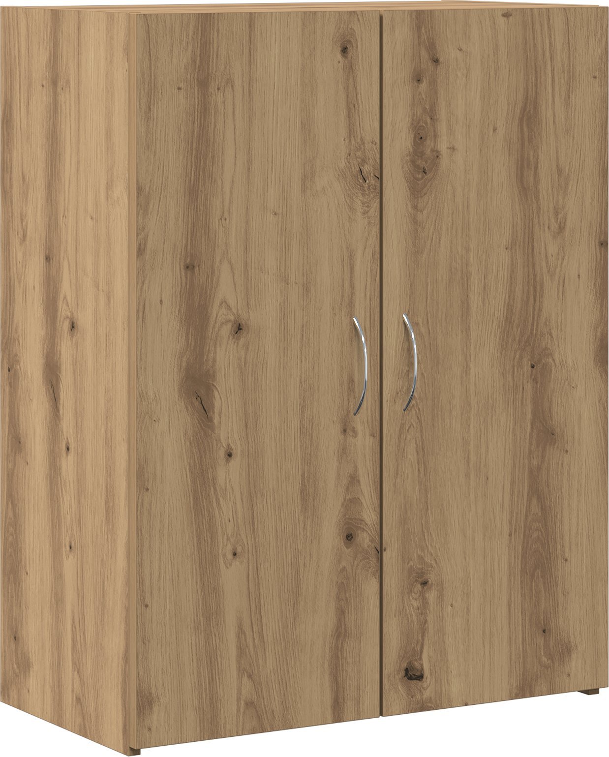 vidaXL Szafka biurowa - Dąb artystyczny - 60 x 32 x 77,5 cm - Materiał drewnopochodny