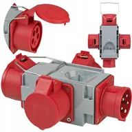 Gniazdka elektryczne - BRENNENSTUHL rozgałęźnik TRÓJNIK 16A 400V 3 gniazda WTYCZKA CEE - miniaturka - grafika 1
