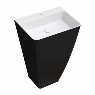 OMNIRES PARMA UMYWALKA WOLNOSTOJĄCA 55X43 Z OTWOREM  PARMAUWBCP - Umywalki - miniaturka - grafika 1