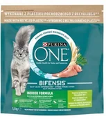 Sucha karma dla kotów - PURINA ONE Indoor Formula Kot Indyk 1.5kg - miniaturka - grafika 1