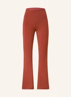 Legginsy - Adidas Legginsy All Me Flare rot - miniaturka - grafika 1