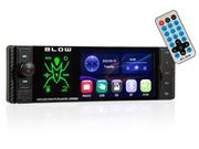 Radia samochodowe - BLOW RADIO SPIDER 4" RDS RGB MP5/USB/MICRO SD BLUE - miniaturka - grafika 1