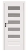 Drzwi wewnętrzne - Dre Drzwi Wewnętrzne Z Szybą Elsa B5 Okleina Biała Mat - miniaturka - grafika 1