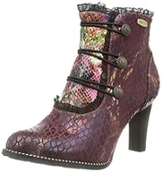 Botki damskie - Laura Vita Alcbaneo 130 damskie botki, czerwony (wine red), 40.5 EU - miniaturka - grafika 1