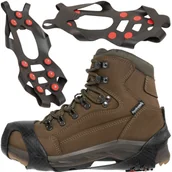 Skarpetki dla dzieci - NAKŁADKI ANTYPOŚLIZGOWE NA BUTY ROZCIĄGLIWE 36-40 NA SZKLANKE LÓD ŚNIEG - miniaturka - grafika 1