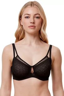 Biustonosz miękki Triumph 10215906 Signature Sheer W01 EX 0004-black - Biustonosze - miniaturka - grafika 1