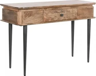 DKD Home Decor Konsola DKD Home Decor Naturalny Czarny Metal Drewno mango - Konsole i sekretarzyki - miniaturka - grafika 1