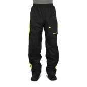 Odzież motocyklowa - Spodnie przeciwdeszczowe Bering Chicago Czarny/FluorescencyjnyS - miniaturka - grafika 1