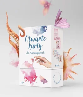 Otwarte karty... dla dorastających - gra planszowa - Gry karciane - miniaturka - grafika 1