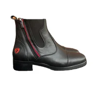 Buty do jazdy konnej - 025D - SKÓRA GROSZEK - miniaturka - grafika 1