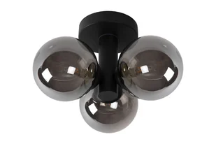 Lampa sufitowa TRUDY 3xG9 IP44 - czarny/dymiony - Lampy sufitowe - miniaturka - grafika 1
