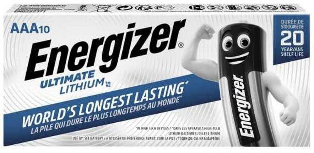 Energizer Bateria Lithium Micro AAA