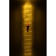 Oświetlenie świąteczne - Drabina ozdobna zewnętrzna 228 LED ciepły biały 200 cm - miniaturka - grafika 1