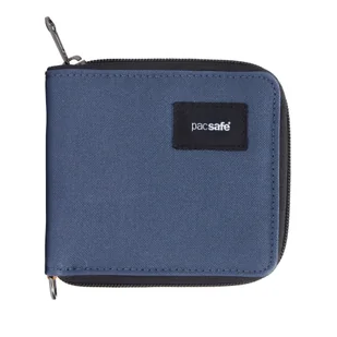 Portfel z ochroną przed kradzieżą Pacsafe RFIDsafe Zip Around Wallet Coastal Blue - Portfele - miniaturka - grafika 1