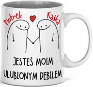 Kubki - KUBEK JESTEŚ MOIM ULUBIONYM DLA ŻONY DZIEWCZYNY MĘŻA CHŁOPAKA WALENTYNKI - miniaturka - grafika 1