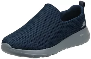 Buty trekkingowe męskie - Skechers Męskie buty trekkingowe Go Max-Athletic Air Mesh wsuwane buty sportowe, Niebieski granatowy szary - 41.5 EU - grafika 1