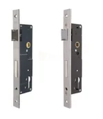 Zamki i wkładki - LOB Zamek wpuszczany stal nierdzewna 90/35 - miniaturka - grafika 1