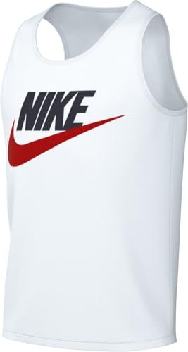 Nike Sportswear Tank top dla starszych dzieci, biały, HM5843-100, XL