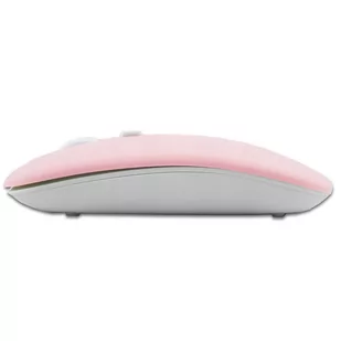 Myszka mysz bezprzewodowa komputerowa Alogy Mouse Bluetooth do laptopa tabletu Różowa - Myszki - miniaturka - grafika 3