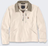 Kurtki i kamizelki sportowe damskie - Damska Kurtka Carhartt Detroit Canvas Natural - miniaturka - grafika 1