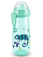 Sztućce dla dzieci - NUK Butelka "Sports Cup" w kolorze zielonym - 450 ml - miniaturka - grafika 1