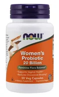 Suplementy naturalne - Now Foods Women's Probiotic - Probiotyk dla Kobiet 20 miliardów CFU (50 kaps.) - miniaturka - grafika 1