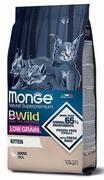 Sucha karma dla kotów - Monge BWild Cat Kitten 1,5 kg - miniaturka - grafika 1