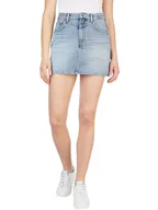 Spódnice - Pepe Jeans Spódnica dżinsowa "Rachel" w kolorze błękitnym - miniaturka - grafika 1