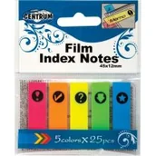Zakładki do książek - CENTRUM Zakładki indeksujące 45x12mm 25K. - Centrum - miniaturka - grafika 1
