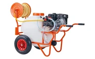 Opryskiwacze - TRIUNFO SH100/25 OPRYSKIWACZ SPALINOWY JEZDNY TACZKOWY WÓZKOWY NA KOŁACH 100L 25BAR HONDA - miniaturka - grafika 1