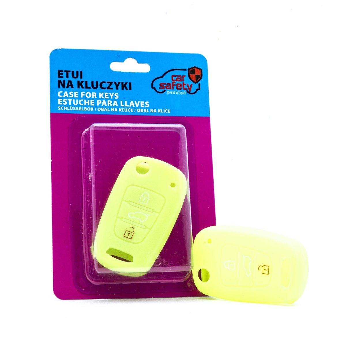 CARSAFETY ETUI SILIKONOWE NA KLUCZYK DO HYUNDAI I30 KIA CEE'D SPORTAGE IX35